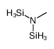 N,N-disilylmethanamine结构式