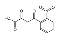 4-(2-nitrophenyl)-2,4-dioxobutanoic acid结构式