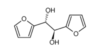 meso-1,2-di(furan-2-yl)ethane-1,2-diol结构式