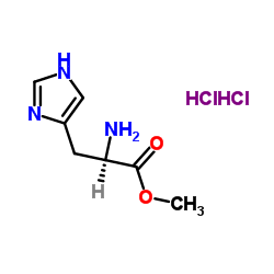 D-组氨酸甲酯二盐酸盐结构式