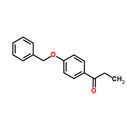 4‘-苄氧基苯丙酮结构式