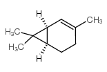 (+)-2-蒈烯结构式