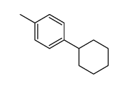 1-环己基-4-甲苯结构式