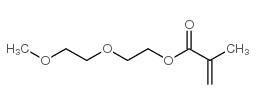 2-甲基-2-丙烯酸-2-(2-甲氧基乙氧基)乙酯结构式