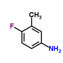 4-氟-3-甲基苯胺结构式