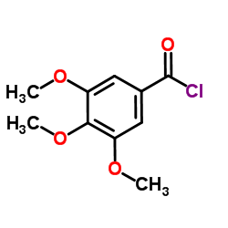 3,4,5-三甲氧基苯甲酰氯结构式