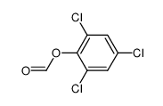 甲酸2,4,6-三氯苯酯结构式