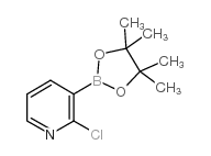 2-氯-吡啶-3-硼酸频哪醇酯结构式