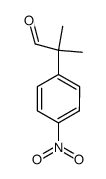 2-methyl-2-(4-nitrophenyl)propionaldehyde结构式