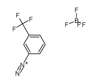 tetrafluoroborate of 3-trifluoromethylbenzenediazonium结构式