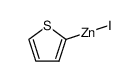 thiophen-2-ylzinc iodide结构式