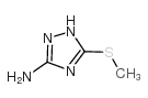3-氨基-5-甲硫基-1H-1,2,4-三唑结构式