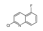 2-Chloro-5-fluoroquinoline结构式