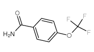 4-(三氟甲氧基)苯甲酰胺结构式
