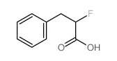 2-fluoro-3-phenyl-propanoic acid结构式
