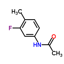 3-氟-4-甲基苯乙酰胺结构式