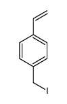 1-ethenyl-4-(iodomethyl)benzene结构式