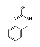 (2-methylphenyl)carbamodithioic acid结构式