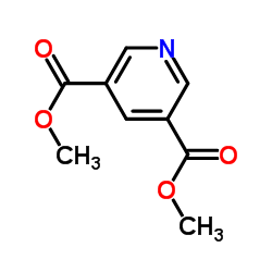 二甲基吡啶-3,5-二羧酸结构式