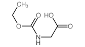 Glycine, N-(ethoxycarbonyl)-结构式