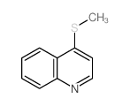 4-methylsulfanylquinoline结构式