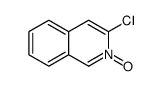 3-chloro-2-oxidoisoquinolin-2-ium结构式