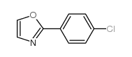 2-(4-氯苯基)噁唑结构式