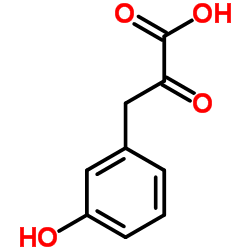3-(3-Hydroxyphenyl)-2-oxopropanoic acid结构式