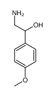 2-Amino-1-(4-methoxyphenyl)ethanol结构式
