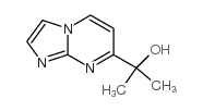2-咪唑并[1,2-a]嘧啶-7-丙烷-2-醇结构式
