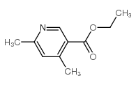 ethyl 4,6-dimethylpyridine-3-carboxylate结构式
