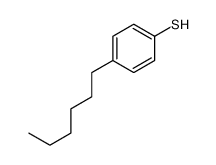 4-hexylbenzenethiol结构式