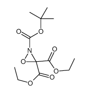 O2-tert-Butyl-3,3-diethyl-2,3,3-oxaziridinetricarboxylate结构式
