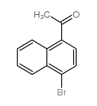 1-(4-溴-1-萘基)乙酮结构式