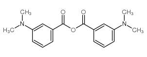 [3-(dimethylamino)benzoyl] 3-(dimethylamino)benzoate结构式