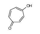 4-hydroxycyclohepta-2,4,6-trien-1-one结构式