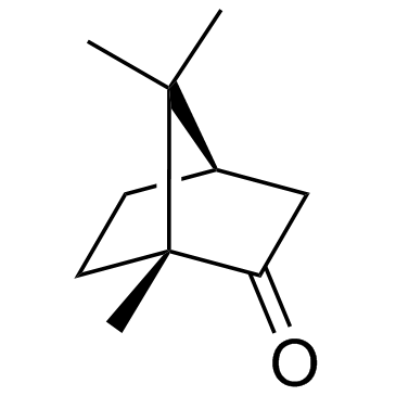 D(+)-樟脑结构式