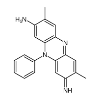 8-imino-3,7-dimethyl-10-phenylphenazin-2-amine结构式