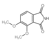 1H-Isoindole-1,3(2H)-dione,4,5-dimethoxy-结构式
