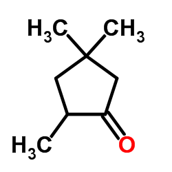 2,4,4-三甲基环戊酮结构式