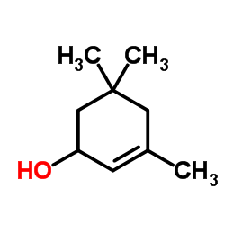 3,5,5-三甲基-2-环己烯-1-醇结构式