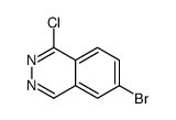 6-溴-1-氯-二氮杂萘结构式
