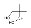 2-(hydroxyamino)-2-methylpropan-1-ol结构式