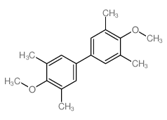 1,1'-Biphenyl,4,4'-dimethoxy-3,3',5,5'-tetramethyl-结构式