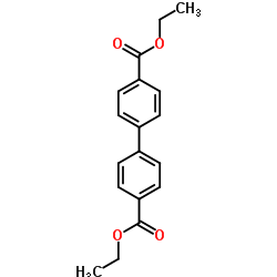 联苯-4,4-草酸二乙酯结构式