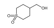 四氢-2H-硫代吡喃-4-甲醇 1,1-二氧化物结构式