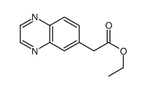 ethyl 2-quinoxalin-6-ylacetate结构式