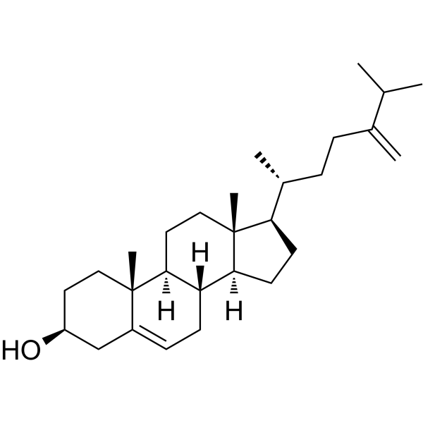 24-Methylenecholesterol结构式
