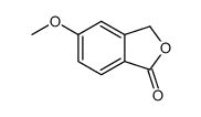 5-甲氧基-1(3h)-异苯并呋喃酮结构式