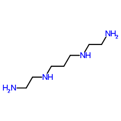 N,N'-双(2-氨乙基)-1,3-丙二胺结构式
